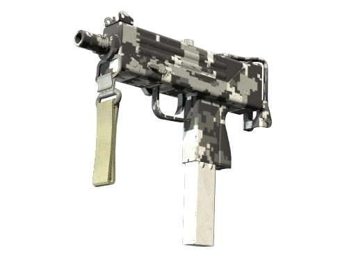 MAC-10 | Пікс. камуфляж «Місто» (з численними подряпинами)