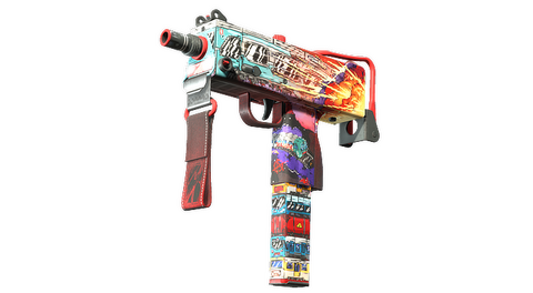 MAC-10 | Derailment (Minimal Wear)
