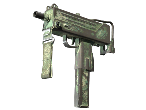 MAC-10 | Surfwood (Battle-Scarred)