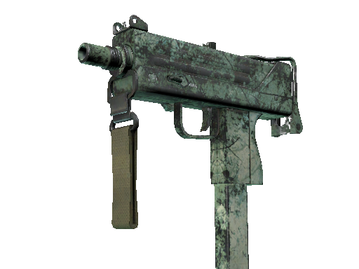 MAC-10 | Surfwood (Battle-Scarred)