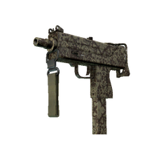 MAC-10 | Sienna Damask (Well-Worn)