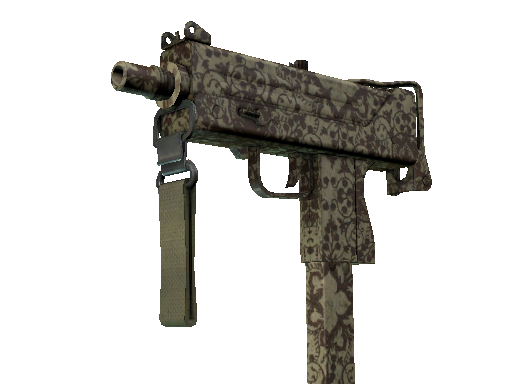 MAC-10 | Sienna Damask (Battle-Scarred)