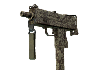 MAC-10 | Sienna Damask (Minimal Wear)