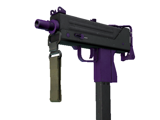 MAC-10 | Ultraviolet (Battle-Scarred)