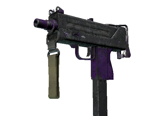 MAC-10 | Ultraviolet (Battle-Scarred)