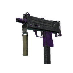 MAC-10 | Ultraviolet (Battle-Scarred)