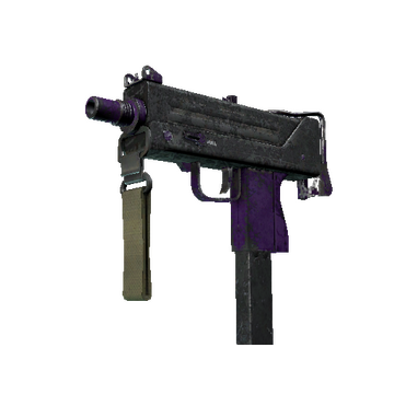 MAC-10 | Ultraviolet (Battle-Scarred)