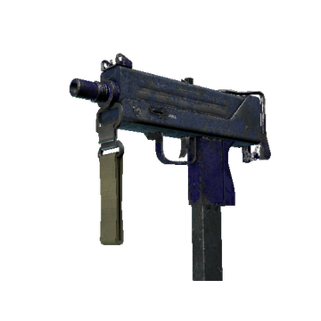 Souvenir MAC-10 | Indigo (Battle-Scarred)