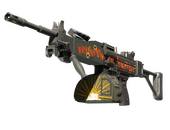 StatTrak™ Negev | Bratatat (Well-Worn)