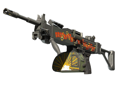 StatTrak™ Negev | Bratatat (Factory New)