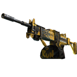 free csgo skin StatTrak™ Negev | Loudmouth (Minimal Wear)