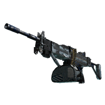 StatTrak™ Negev | Dazzle (Battle-Scarred)