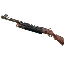 free csgo skin Nova | Blaze Orange (Well-Worn)