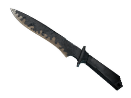 ★ Classic Knife | Night Stripe (Battle-Scarred)