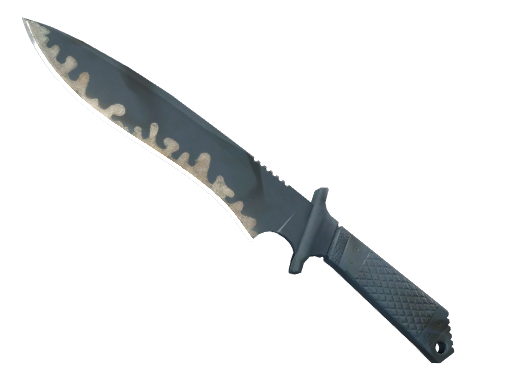 ★ Classic Knife | Night Stripe (Well-Worn)