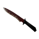 ★ StatTrak™ Classic Knife | Crimson Web (Well-Worn)