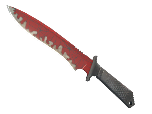 ★ Classic Knife | Crimson Web (Well-Worn)