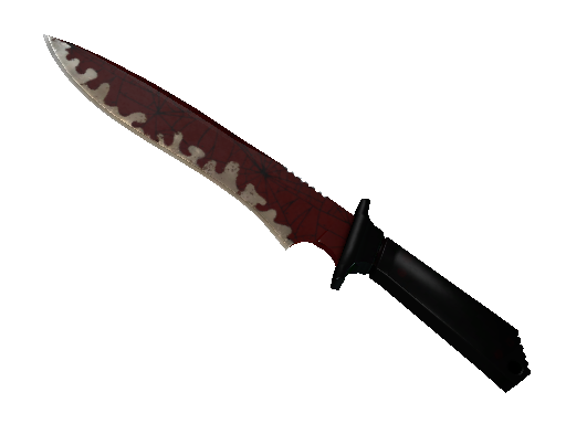 ★ Classic Knife | Crimson Web (Well-Worn)