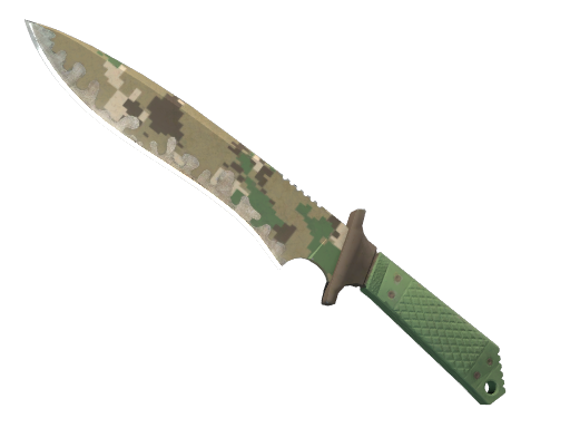 ★ StatTrak™ Classic Knife | Forest DDPAT (Well-Worn)