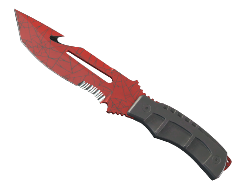 ★ StatTrak™ Survival Knife | Crimson Web (Minimal Wear)