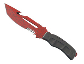 ★ Survival Knife | Crimson Web (Minimal Wear)