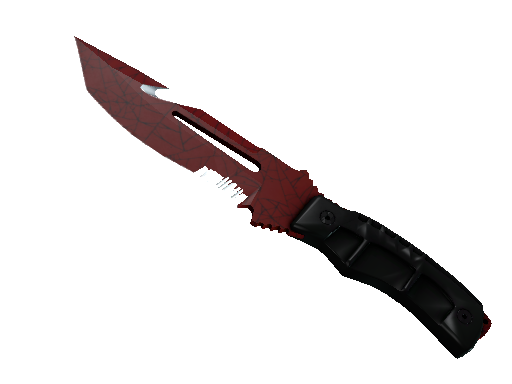 Image for the ★ Survival Knife | Crimson Web weapon skin in Counter Strike 2