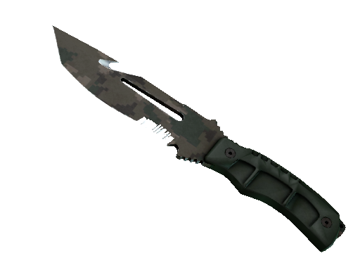 ★ StatTrak™ Survival Knife | Forest DDPAT (Well-Worn)