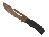 ★ Survival Knife | Rust Coat (Battle-Scarred)