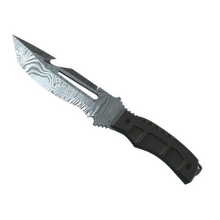 ★ StatTrak™ Survival Knife | Damascus Steel (Field-Tested)
