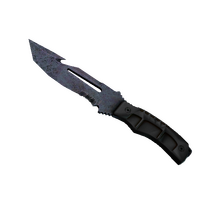 ★ Survival Knife | Blue Steel (Battle-Scarred)