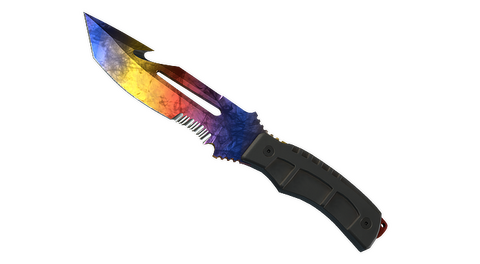 ★ StatTrak™ Survival Knife | Marble Fade (Factory New)