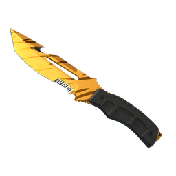 ★ StatTrak™ Survival Knife | Tiger Tooth (Factory New)