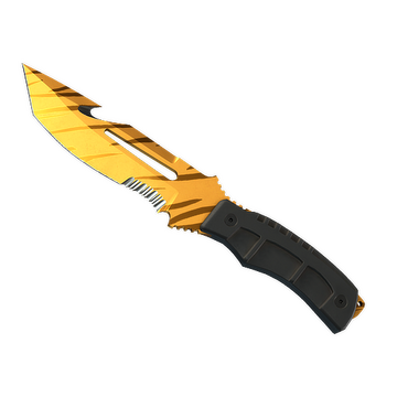★ StatTrak™ Survival Knife | Tiger Tooth (Factory New)