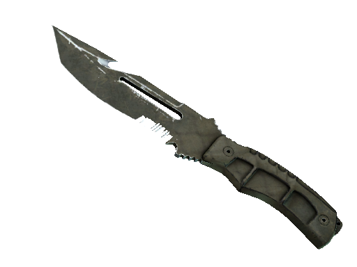 Survival Knife Safari Mesh Battle Scarred