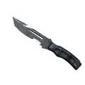 ★ Survival Knife | Night Stripe (Battle-Scarred)