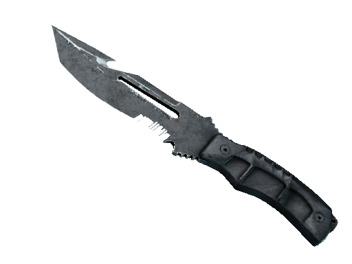 ★ Survival Knife | Night Stripe (Battle-Scarred)