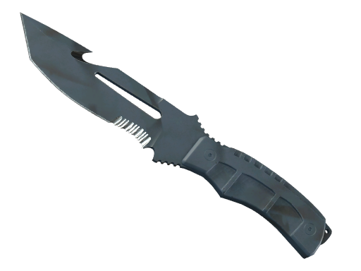 ★ StatTrak™ Survival Knife | Night Stripe (Well-Worn)