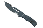 ★ Survival Knife | Night Stripe (Well-Worn)