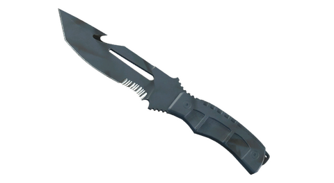 ★ StatTrak™ Survival Knife | Night Stripe (Field-Tested)