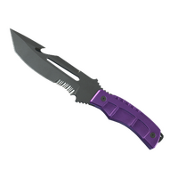 ★ Survival Knife | Ultraviolet (Well-Worn)