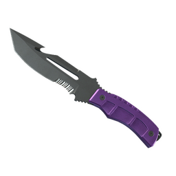 ★ StatTrak™ Survival Knife | Ultraviolet (Field-Tested)