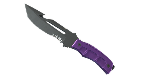 ★ Survival Knife | Ultraviolet (Field-Tested)