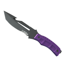★ StatTrak™ Survival Knife | Ultraviolet (Minimal Wear)