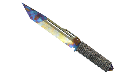★ Paracord Knife | Case Hardened (Well-Worn)