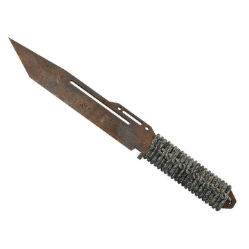 ★ Paracord Knife | Rust Coat (Battle-Scarred)