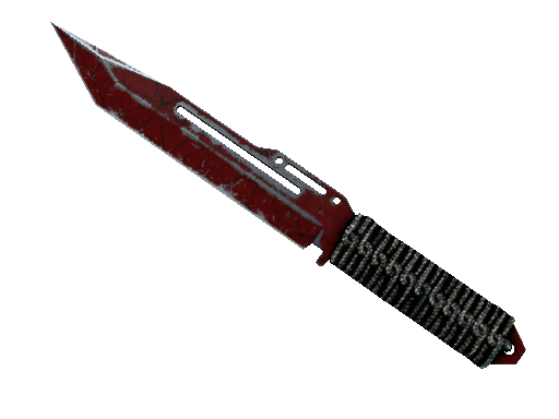 ★ Paracord Knife | Crimson Web (Battle-Scarred)