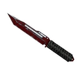 ★ StatTrak™ Paracord Knife | Crimson Web (Battle-Scarred)