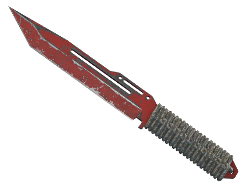 ★ Paracord Knife | 붉은 그물 (현장에서 쓰인)