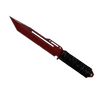 ★ StatTrak™ Paracord Knife | Crimson Web <br>(Well-Worn)