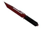 ★ Paracord Knife | Crimson Web (Well-Worn)